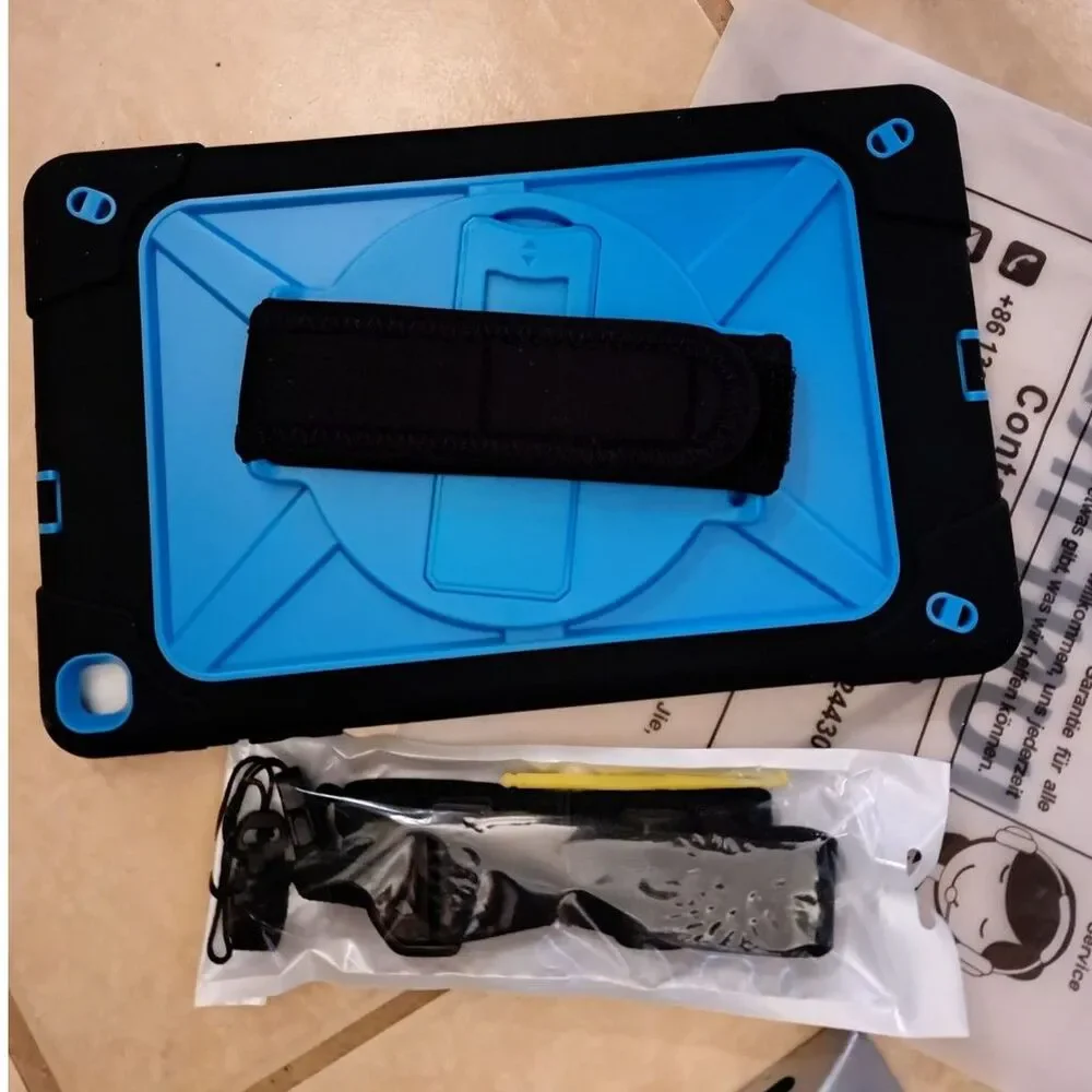 NIB-Samsung Galaxy Tab Active PRO 10.1 Case, Galaxy Shockproof TEAL - Picture 2 of 10